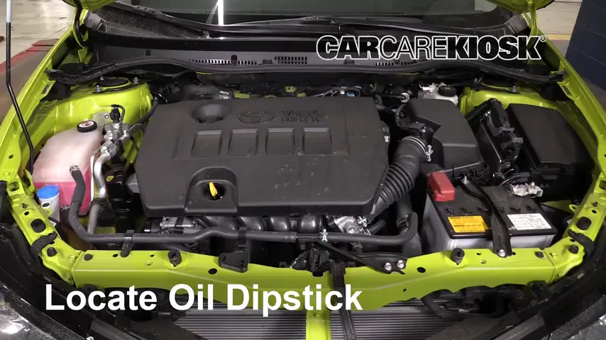 2017 Toyota Corolla iM 1.8L 4 Cyl. Oil Check Oil Level